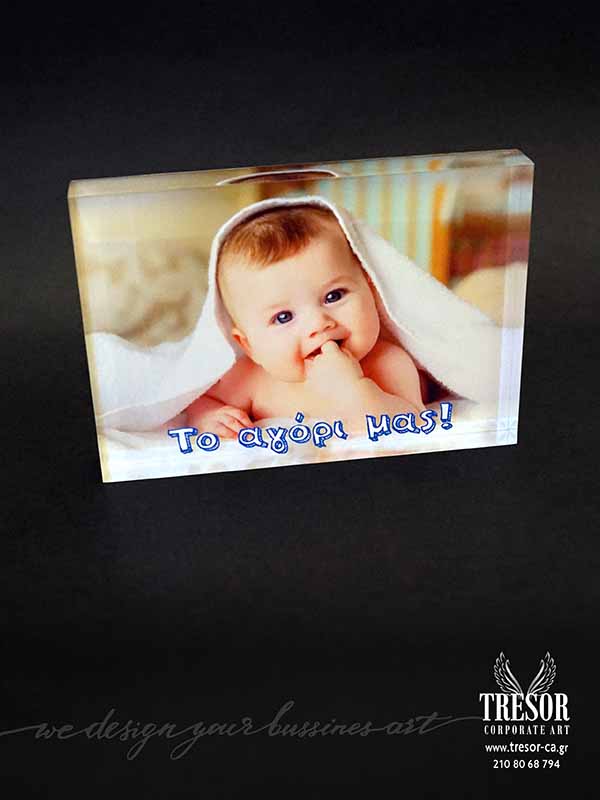 Tresor Corporate Art Πλακέτα plexiglass με εκτύπωση UV και χάραξη laser Αναμνηστικά δώρα Πρωτότυπα βραβεία ιδέες για δώρα Τρόπαιο